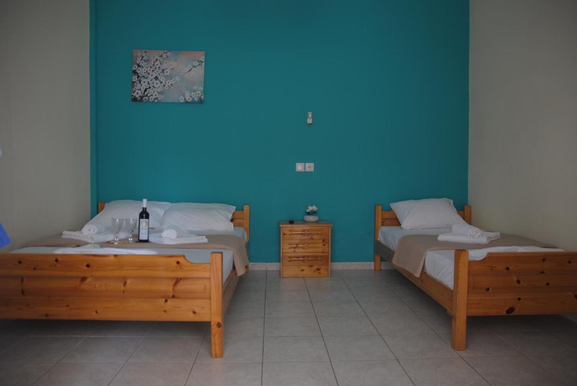 Light Blue Paralia Apartments Paralía Exterior foto